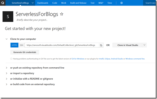 AZUREportal Ent Integration and LogicApp create 45 DevOps